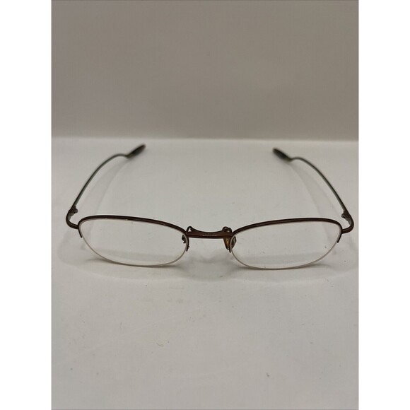 Calvin Klein Eyeglasses 5101 220 Half Rim Green/Brown Frames Only 50-19-140 - Picture 1 of 7